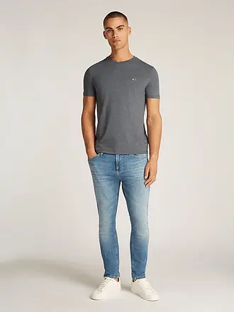 TOMMY JEANS | T-shirt slim fit | grau